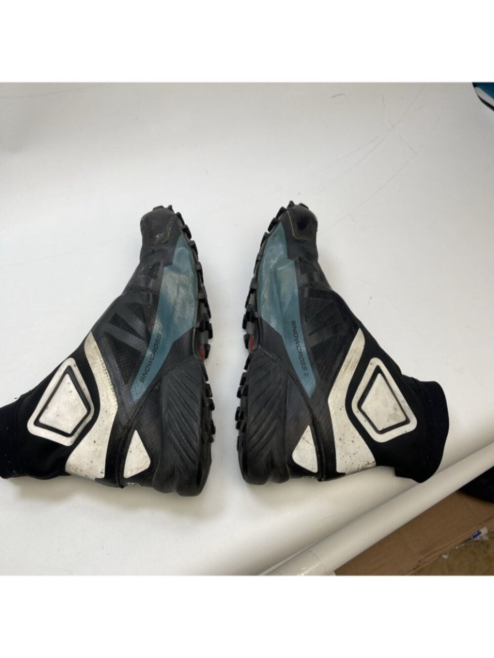 Salomon Snowcross 2 Running Shoes Mens 12 Blue Outdoor Athletic Trail Shoes Read - Picture 7 of 14